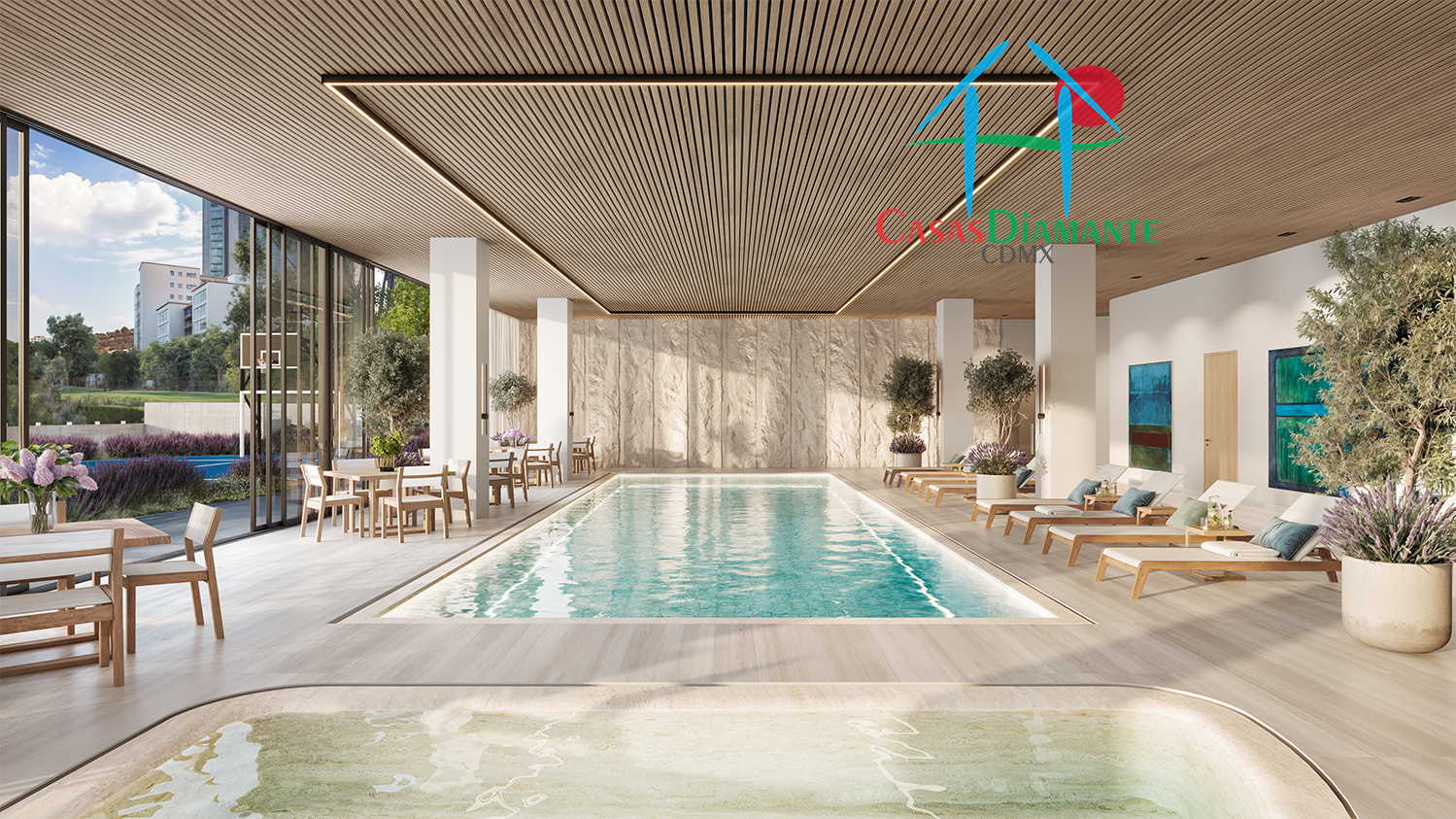 Bosque Real Blue - Alberca 1 Bosque Real Blue - Alberca 1